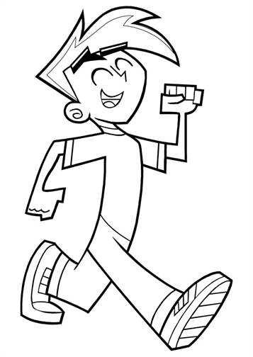 Kids-n-fun.com | 9 coloring pages of Danny Phantom